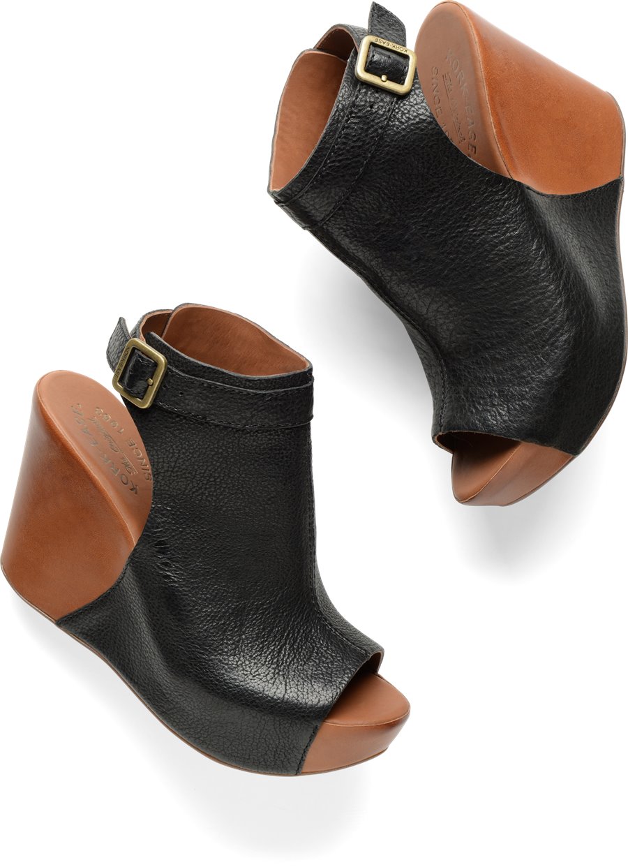 Korkease Shoes - Korkease Berit Women's Shoes in Black Avana color. - #korkeaseshoes #blackshoes