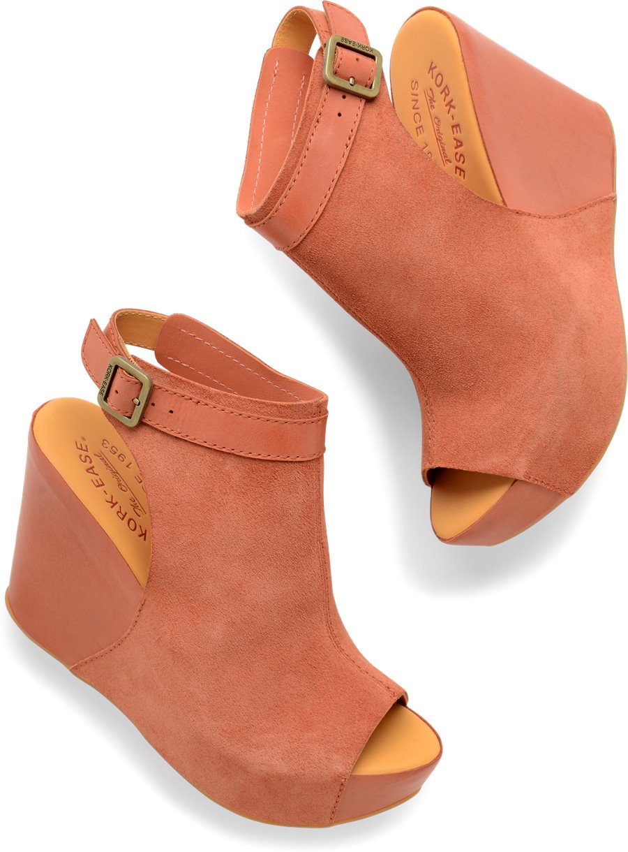 Korkease Shoes - Korkease Berit Women's Shoes in Rust color. - #korkeaseshoes #rustshoes