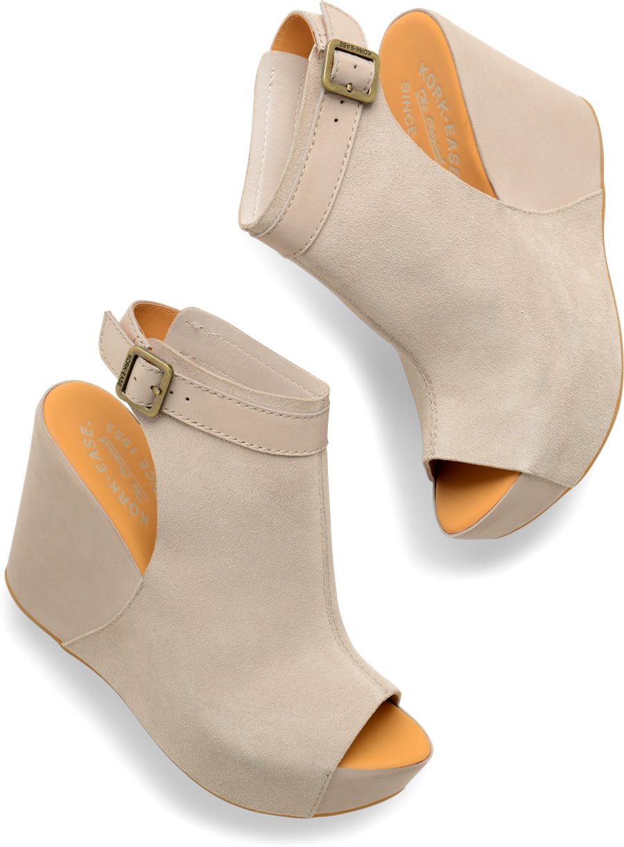 Korkease Shoes - Korkease Berit Women's Shoes in Light Gray color. - #korkeaseshoes #grayshoes