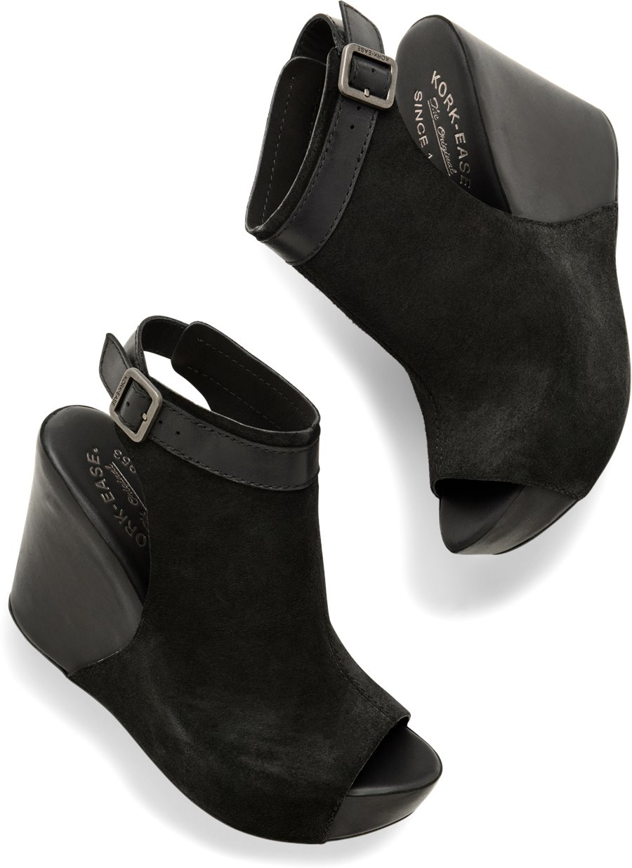 Korkease Shoes - Korkease Berit Women's Shoes in Black color. - #korkeaseshoes #blackshoes