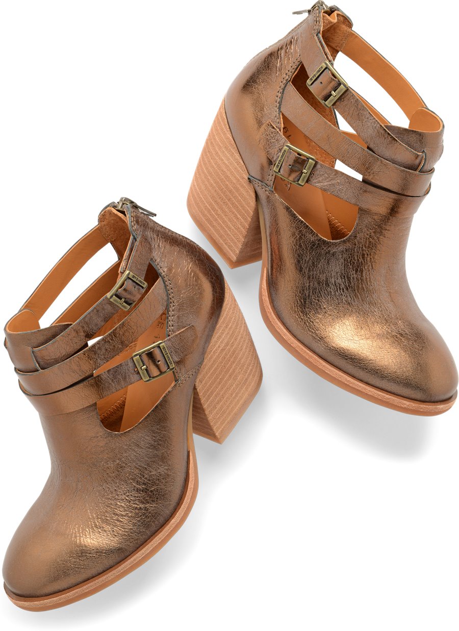 Korkease Shoes - Korkease Stina Women's Shoes in Bronze color. - #korkeaseshoes #bronzeshoes
