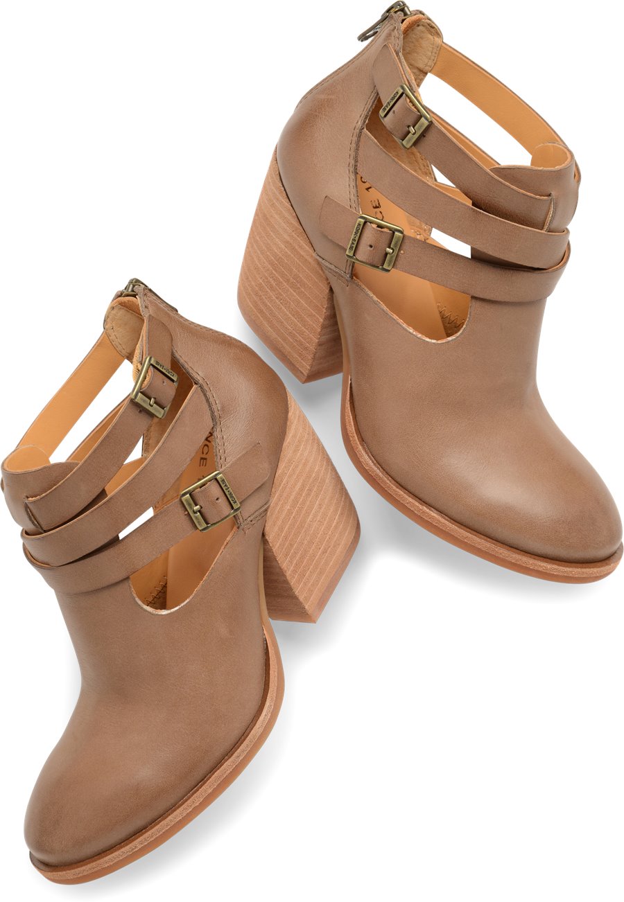 Korkease Shoes - Korkease Stina Women's Shoes in Taupe color. - #korkeaseshoes #taupeshoes