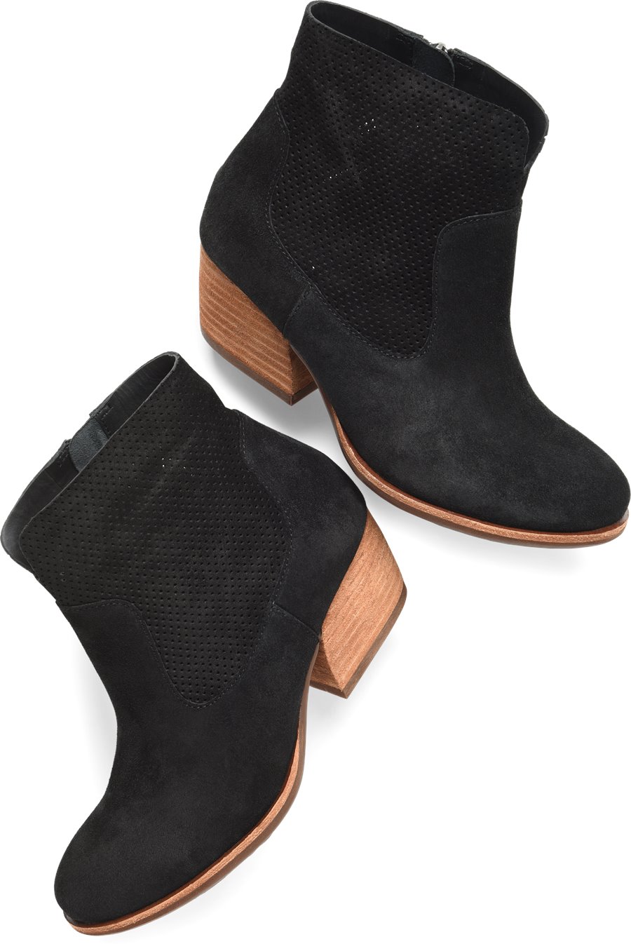 Korkease Shoes - Korkease Sherrill Women's Shoes in Black Suede color. - #korkeaseshoes #black suedeshoes