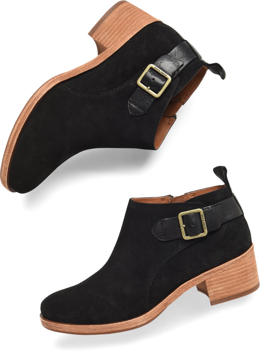 Korkease Shoes - Korkease Mesa Women's Shoes in Black Black Combo color. - #korkeaseshoes #blackshoes