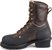 Side view of Matterhorn Mens 8 Inch Brown WP Insulated  Logger