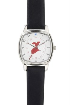 Nurse Mates Watch in Black Strap - Nurse Mates Womens Accessories on ...