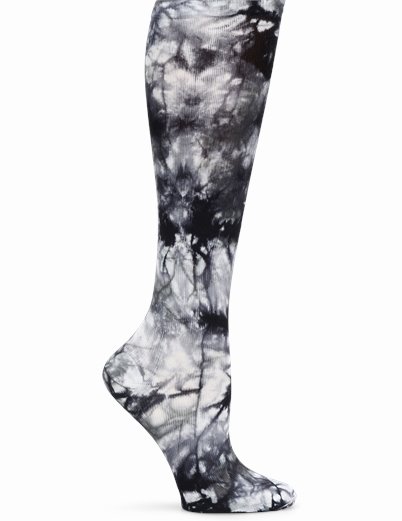 Wide Calf Compression ProductType(shoes) shown in black tie-dye