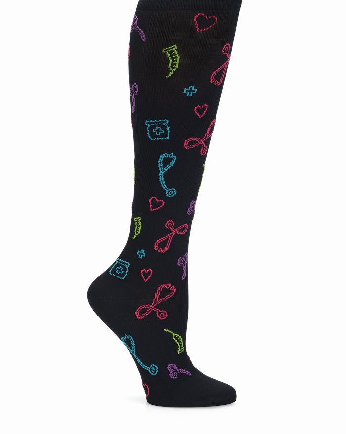 Compression Socks accessories shown in Medical Black