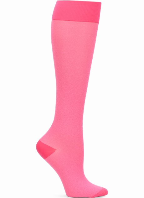 Medical Compression Socks shown in Pink 
