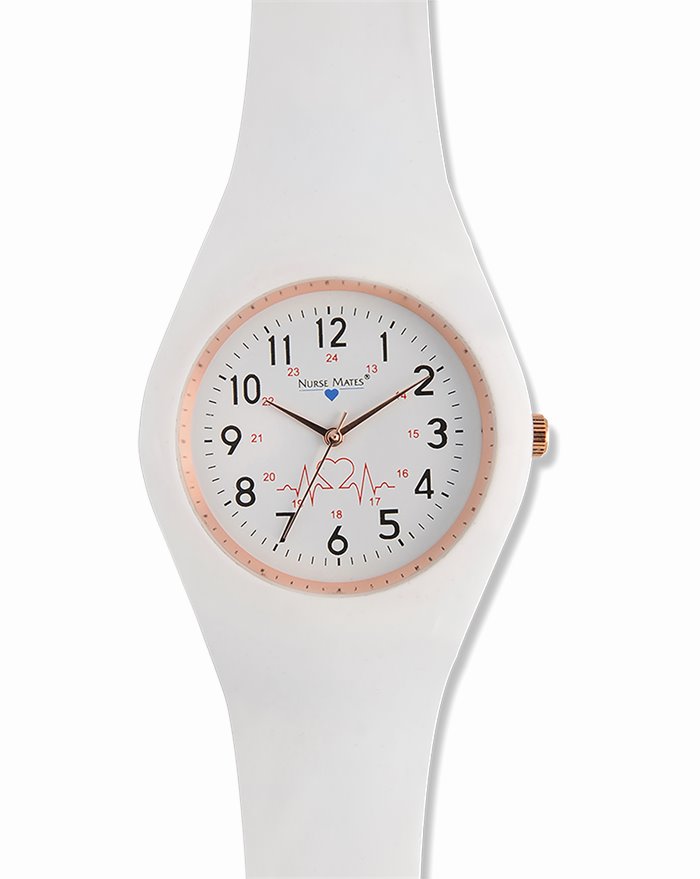 Uni-Watch accessories shown in White Silicone Strap