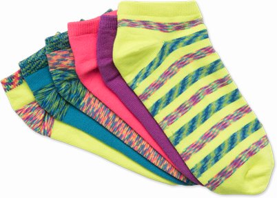 Nurse Mates 6 PACK SOFTEE SOCKS