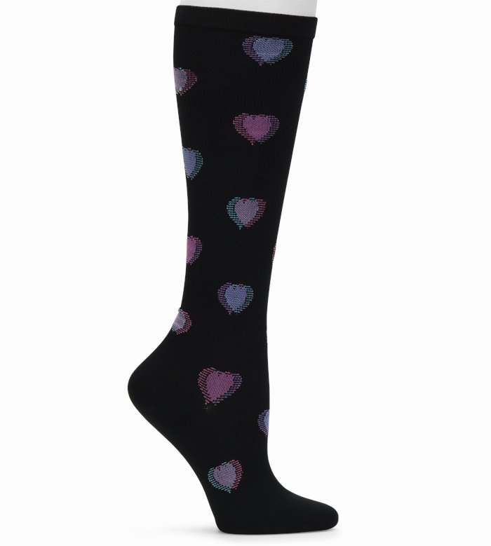 Compression Socks accessories shown in Heart Fusion