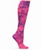 Compression Socks accessories shown in pink tie-dye