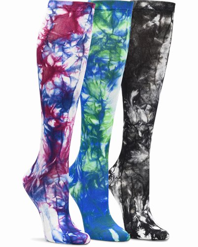 Compression Sock 3-Pack accessories shown in Tie-Dye