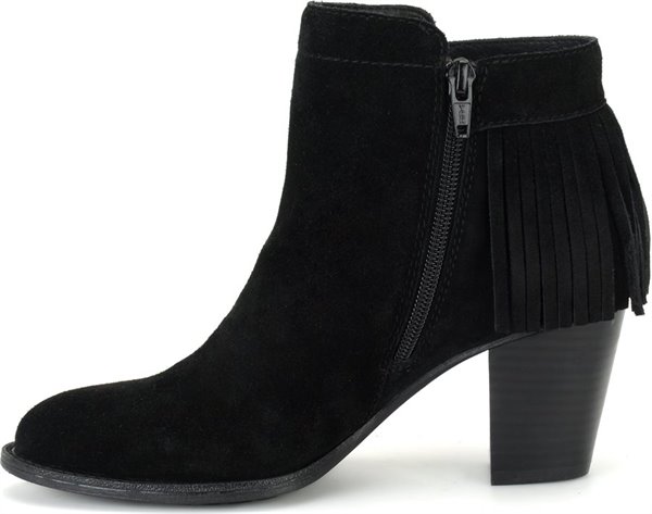 Sofft Womens Winters - Black-Suede color