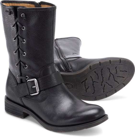 Belmont Black Boots | Sofft Shoes