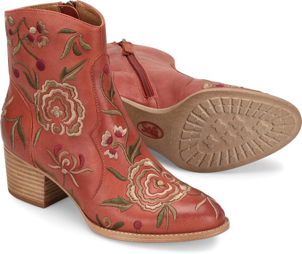 Westmont Ibisco Red Boots | Sofft Shoes