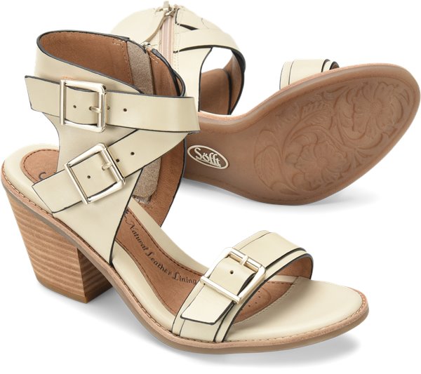 Marlyn Ivory Sandals | Sofft Shoes