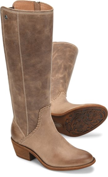 Anniston Light Taupe Boots | Sofft 
