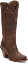 tony lama cross inlay cowgirl boots