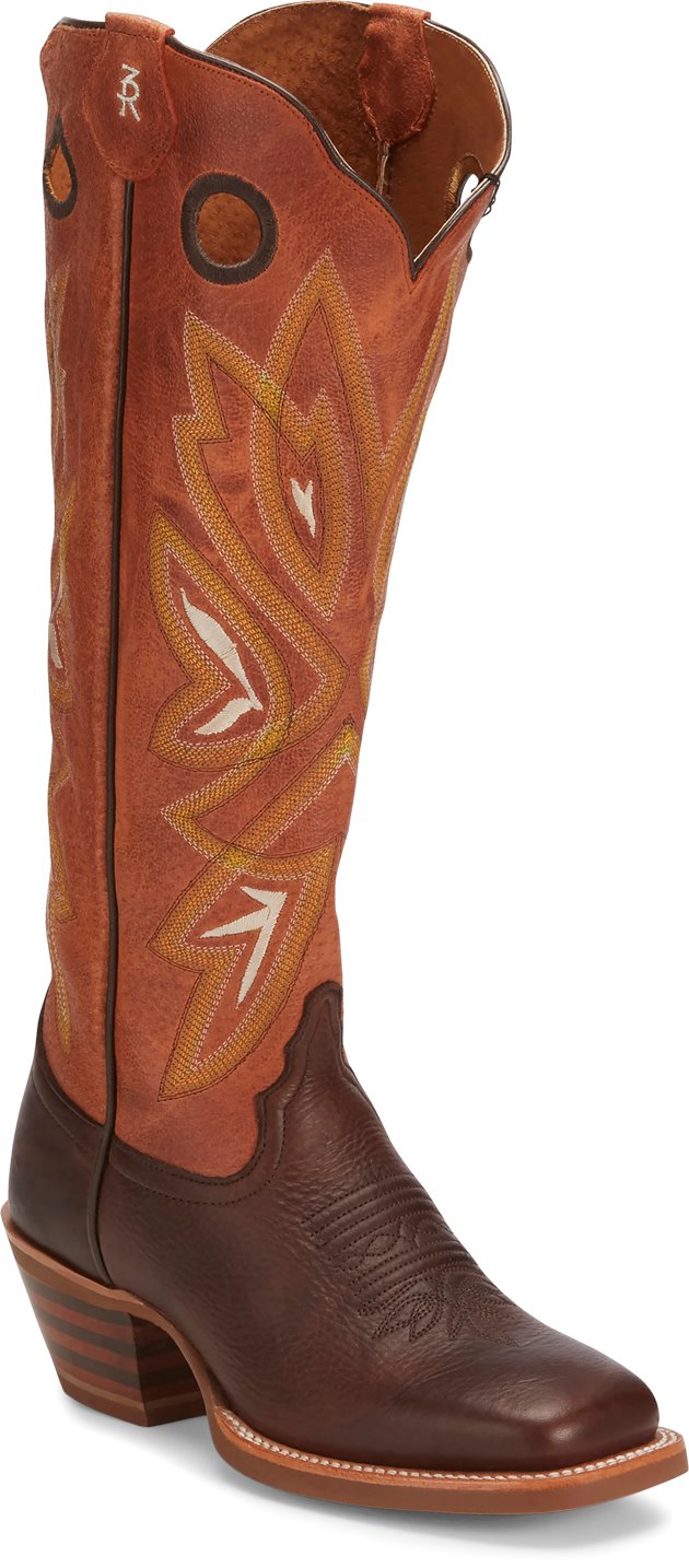 orange tony lama boots