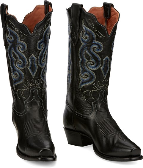 tony lama women's black boots