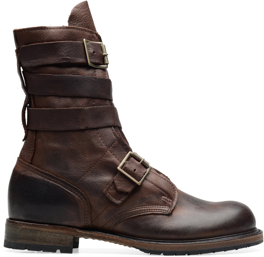 Vintage Isaac in Dark Brown - Vintage Mens Boots on Shoeline.com