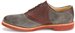 Side view of Walk-Over Mens Saddle Oxford