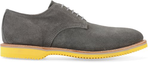 Grey Suede Yellow Bottom Walk-Over Chase