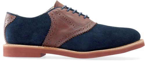 Walk-Over Oxford in Navy Suede Walk-Over Mens Casual on Shoeline.com