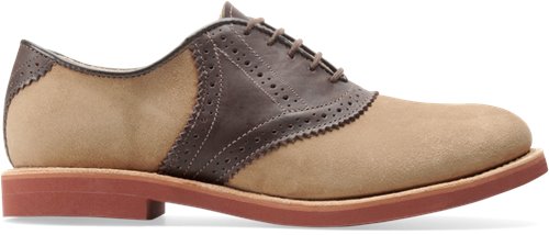 Dirty Buck Suede Walk-Over Saddle Oxford