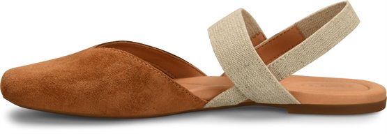 Born chulu leather sling sales flats