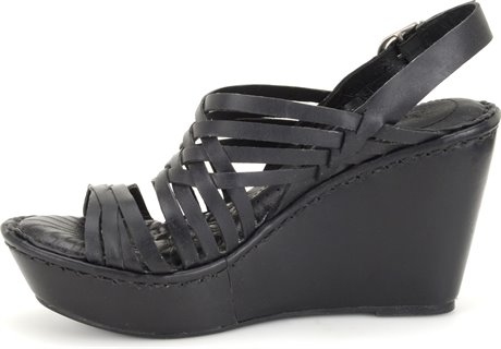 Born Neema in Black - Born Womens Sandals on Shoeline.com