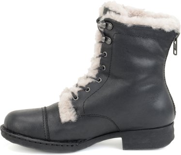 Born Retta in Black Shearling - Born Womens Boots on Shoeline.com