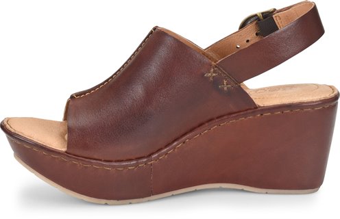 Born Valencia in Brown - Born Womens Sandals on Shoeline.com