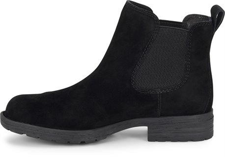 Born Cove in Black Suede - Born Womens Boots on Shoeline.com