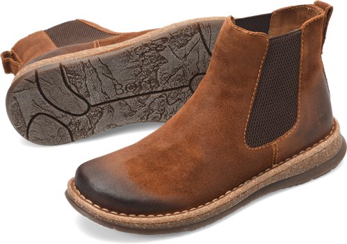 Born Brody in Glazed Ginger - Born Mens Boots on Shoeline.com