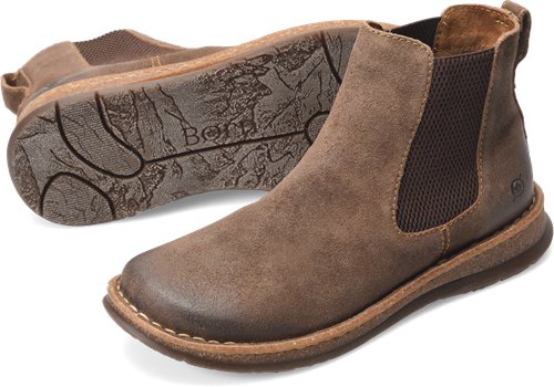 Born Brody in Taupe - Born Mens Boots on Shoeline.com