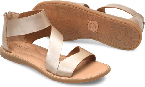 Born store gold sandals