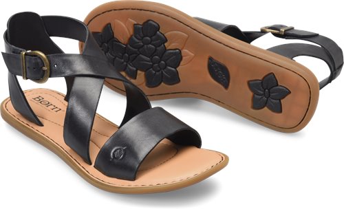 thema bijwoord Demonteer Born Lucia in Black - Born Womens Sandals on Shoeline.com