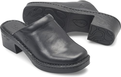 Born clearance clogs black