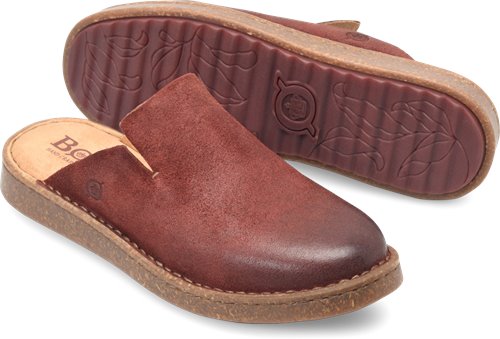 born leather selina hand distressed mules
