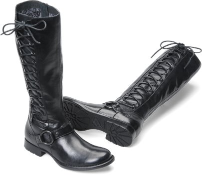 Born Estelle in Black - Born Womens Boots on Shoeline.com