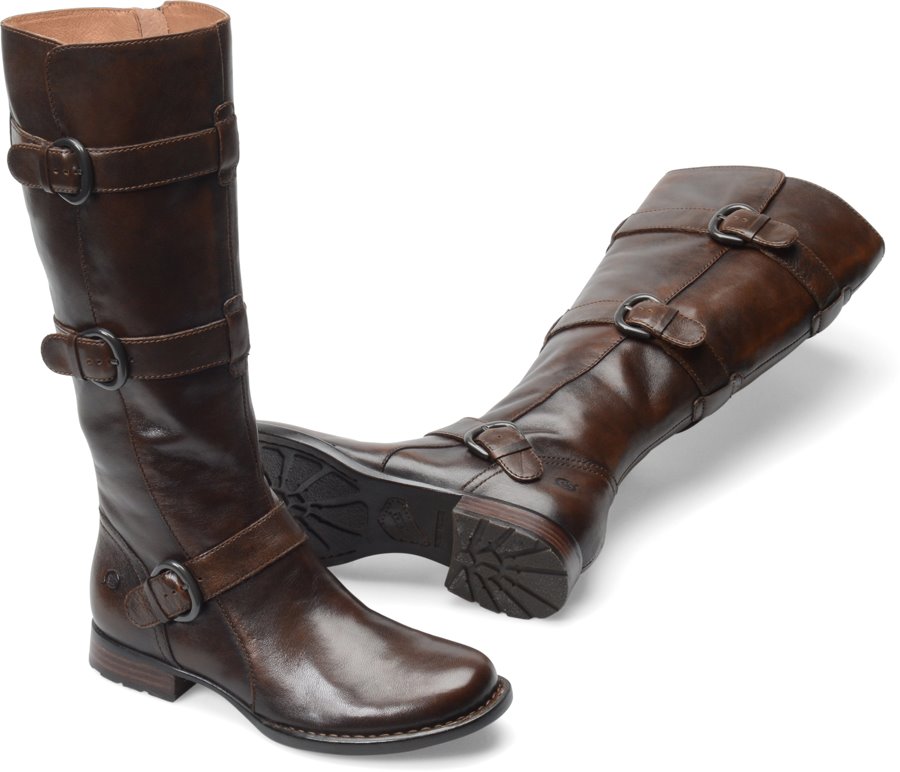 Born Umbra in Cognac Burnished - Born Womens Boots on Shoeline.com