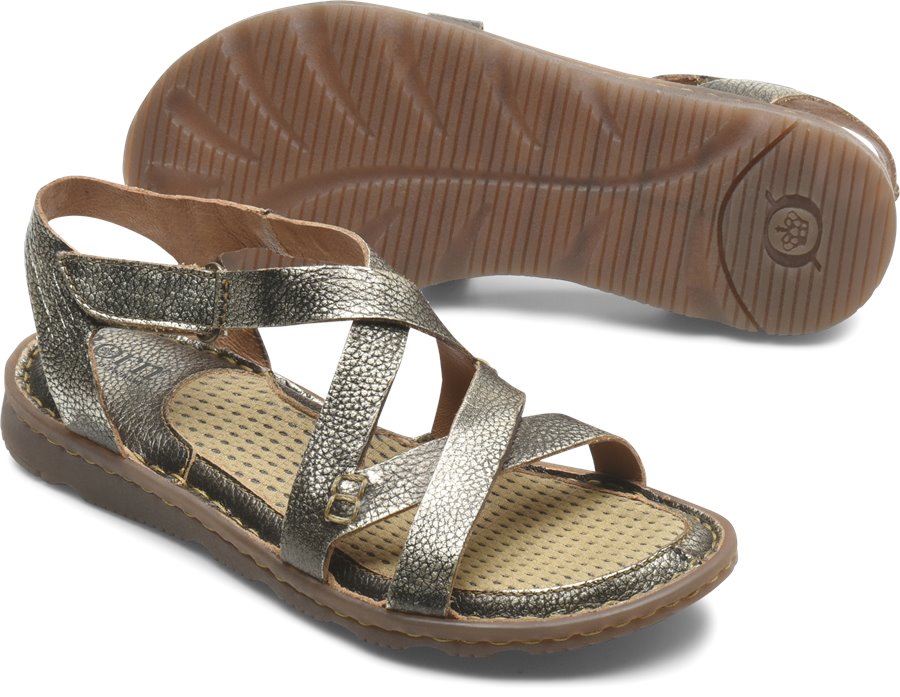 born trinidad leather sandals