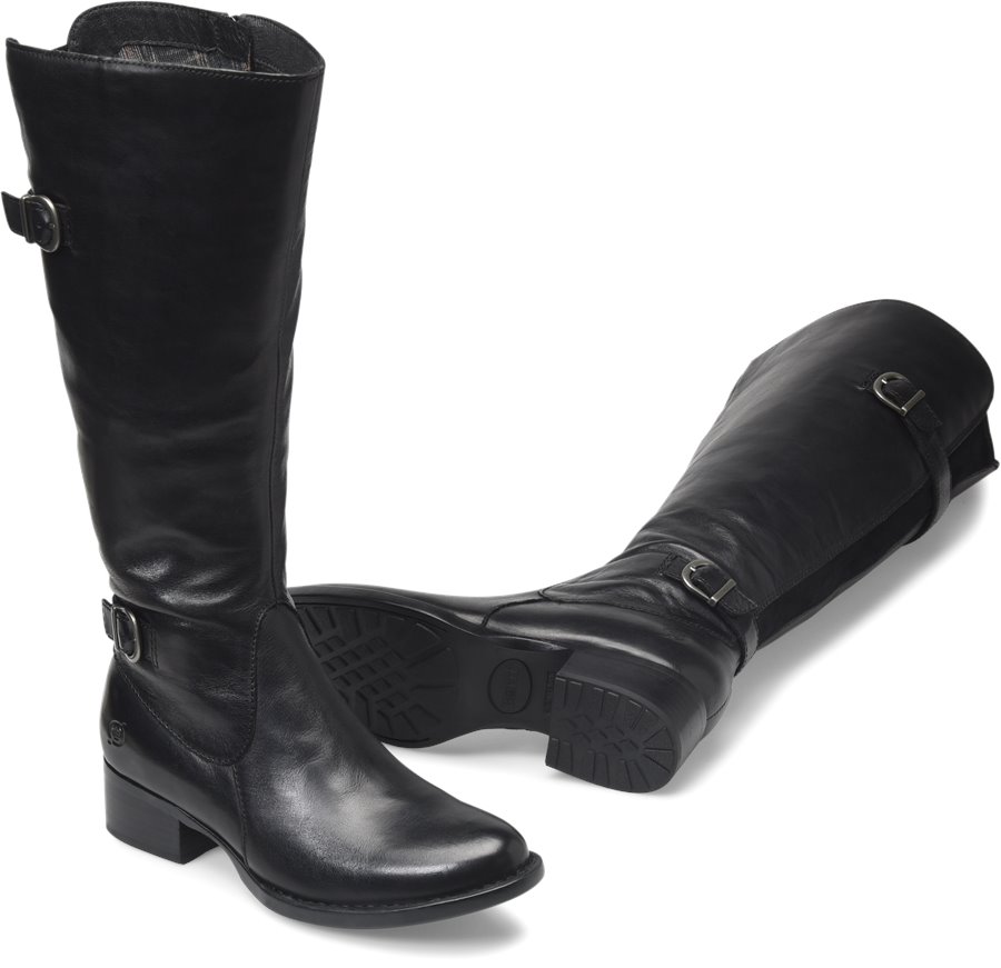 born black riding boots