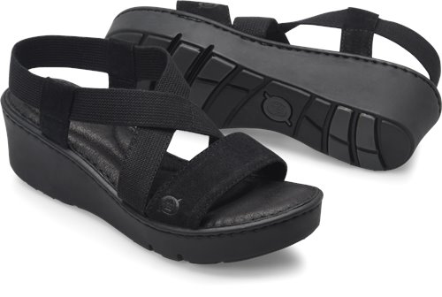 born black sandals