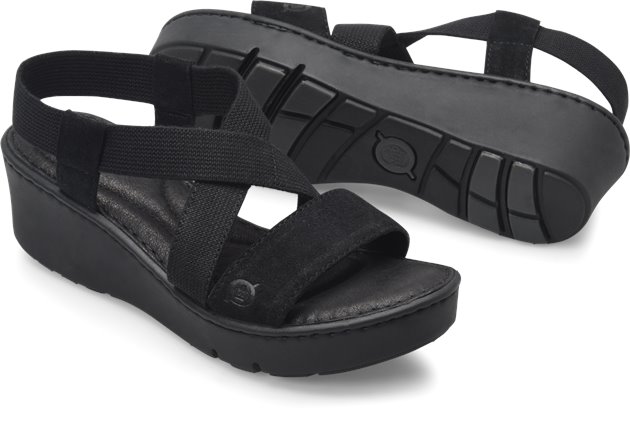 Born park store wedge sandal