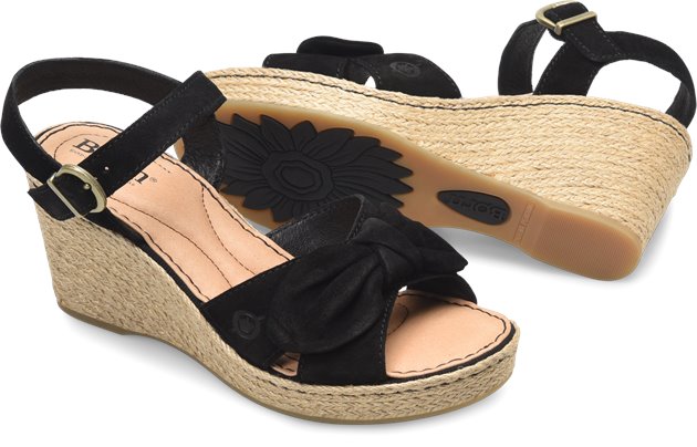 Born cheap wedges black