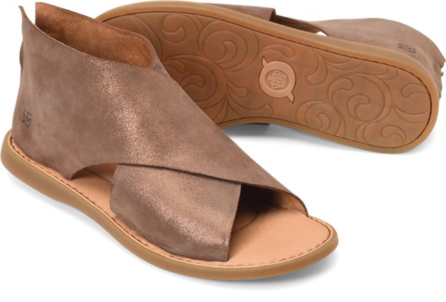 Born Iwa in Copper Born Womens Sandals on Shoeline